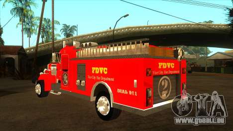 Peterbilt 379 Fire Truck pour GTA San Andreas