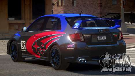 Subaru Impreza WRX SR PJ4 pour GTA 4