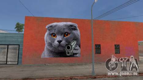 Wandbild del gatito kakkoí für GTA San Andreas