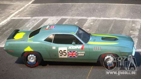 1969 Plymouth Cuda GT PJ1 für GTA 4