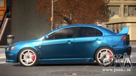 Mitsubishi Lancer X V2.1 pour GTA 4