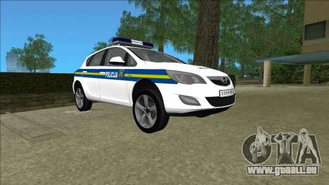 Police Croate Opel Astra pour GTA Vice City