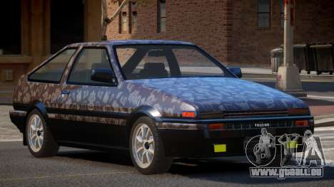 Toyota Corolla AE85 GT PJ3 pour GTA 4