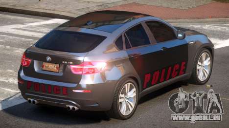BMW X6M GL Police für GTA 4
