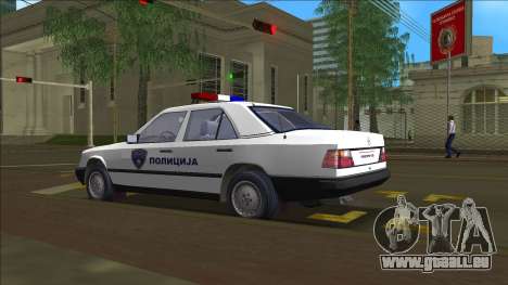 Nord Police Macédonienne Mercedes pour GTA Vice City