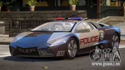 Lamborghini Reventon MS Police für GTA 4