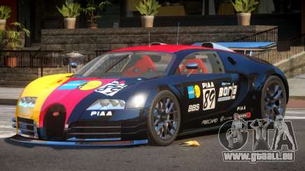 Bugatti Veyron SR 16.4 PJ6 für GTA 4