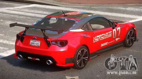 Subaru BRZ GT Sport PJ1 pour GTA 4