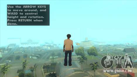 Airbreak - arrêt de temps et vol gratuit pour GTA San Andreas