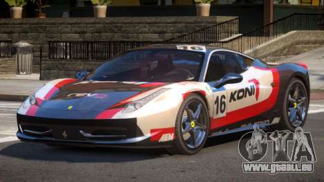 Ferrari 458 Italia GT PJ1 pour GTA 4