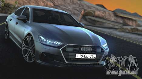 Audi A7 2020 für GTA San Andreas