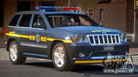 Jeep Grand Cherokee Police V1.1 pour GTA 4
