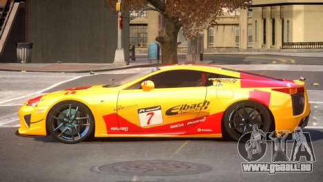 Lexus LFA Nurburgring Edition PJ4 für GTA 4