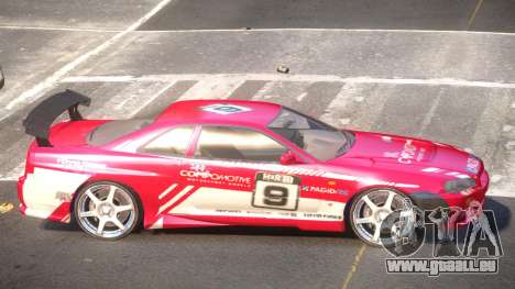 Nissan Skyline R34 BS PJ4 für GTA 4