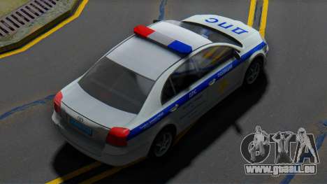 Toyota Avensis ÜBER Verkehrs-Polizei für GTA San Andreas