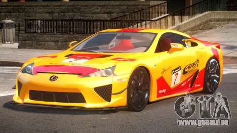 Lexus LFA Nurburgring Edition PJ4 für GTA 4