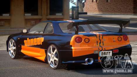 Nissan Skyline R34 BS PJ3 für GTA 4