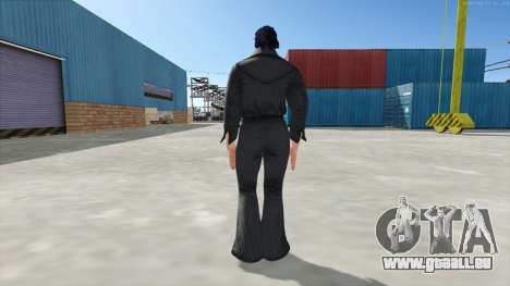 Claudio Serafino Vêtements noirs V2 pour GTA San Andreas