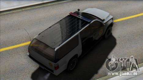 2007 Chevrolet Suburban Police pour GTA San Andreas