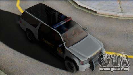 2007 Chevrolet Suburban Sheriff (Granger style) pour GTA San Andreas