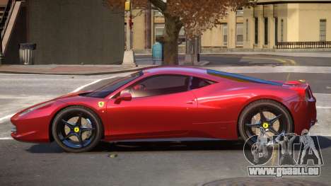 Ferrari 458 Italia GT für GTA 4