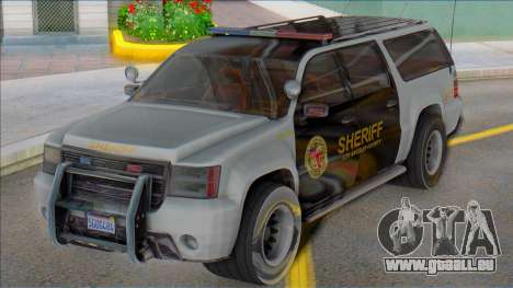 2007 Chevrolet Suburban Sheriff (Granger style) pour GTA San Andreas