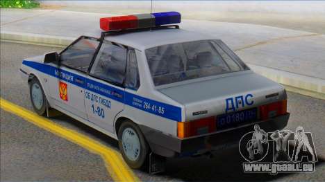 Vaz 21099 DPS Police pour GTA San Andreas