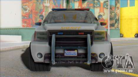 2007 Chevrolet Suburban Sheriff (Granger style) pour GTA San Andreas