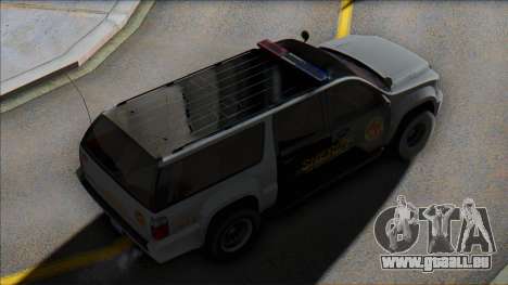 2007 Chevrolet Suburban Sheriff (Granger style) pour GTA San Andreas