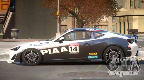 Subaru BRZ GT Sport PJ4 für GTA 4