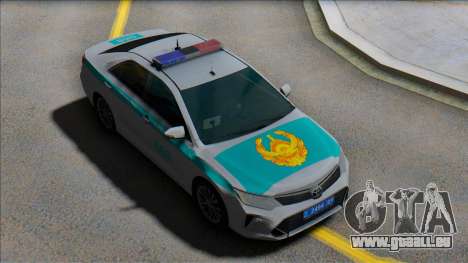 Toyota Camry 2015 Kazakhstan Police pour GTA San Andreas