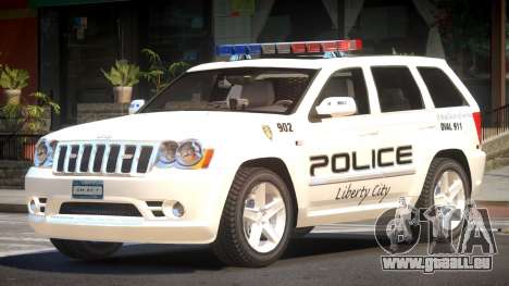 Jeep Grand Cherokee Police V1.0 pour GTA 4