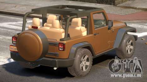 Jeep Wrangler RT pour GTA 4
