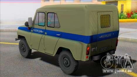 Uaz-469 Leningrad Police für GTA San Andreas
