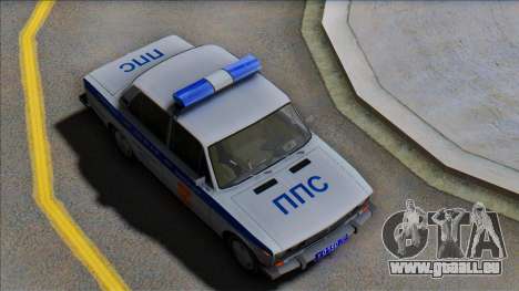 Vaz 2106 PPP Police pour GTA San Andreas