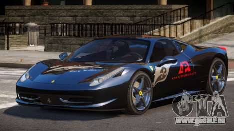 Ferrari 458 Italia GT PJ4 pour GTA 4