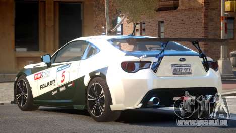 Subaru BRZ GT Sport PJ6 für GTA 4