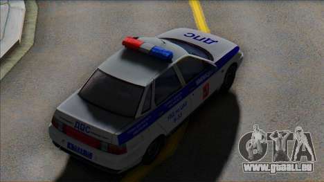 Vaz 2110 Polizei DPS 2003 für GTA San Andreas