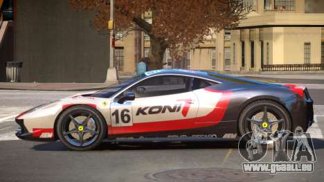 Ferrari 458 Italia GT PJ1 für GTA 4