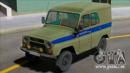 Uaz-469 Leningrad Police pour GTA San Andreas