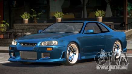 Nissan Skyline R34 PSI für GTA 4