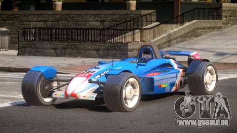 Stadium Car from Trackmania PJ3 pour GTA 4