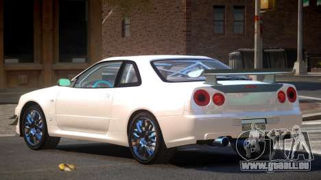 2003 Nissan Skyline R34 GT-R für GTA 4