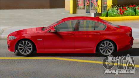 BMW 525i F10 REAL CAR pour GTA San Andreas