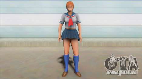 DOA Kasumi Summer School Uniform Suit V1 pour GTA San Andreas