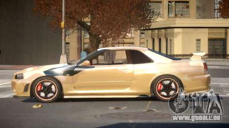 Nissan Skyline R34 GS PJ8 pour GTA 4