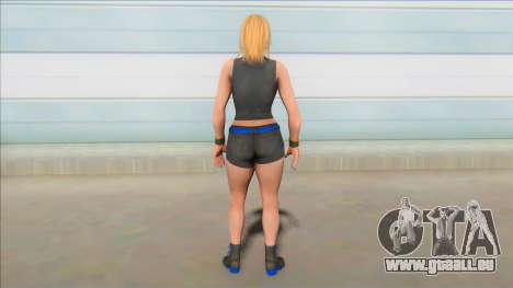 DOA Tina Armstrong Short Leather Suit V1 pour GTA San Andreas