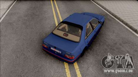 Peugeot Pars Blue pour GTA San Andreas