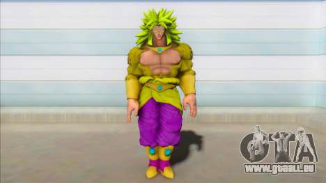 Broly Lssj4 green DBZ form xv2 für GTA San Andreas