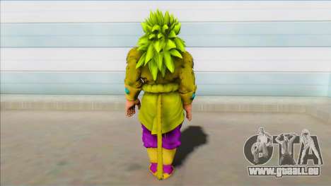 Broly Lssj4 green DBZ form xv2 für GTA San Andreas